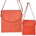 32598-7 COLORS - 7 PIECE SHOULDER/CROSSBODY BAG (7 COLORS)